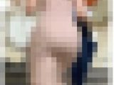 《決定版！お手本のような安産型ヒップのセレブ美女のニットワンピース姿》