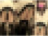 鏡に反射してプリ尻丸見え！超ミニスカニーソ女学に起こった恥ずかしいパンチラ事件動画