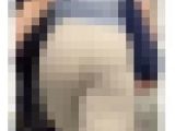 《ばっちりフルバックパンティー！むっちり巨尻に接写》