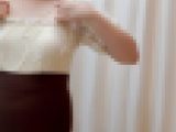 [配信胸ちらハプニング39]店員ロープレ中の事故！胸チラ・裸流●(アパレルライブ配信)