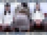【電車対面パンチラ☆146】三角ゾーン観察記録/清楚系OLの大胆なアピールタイム