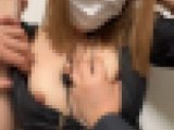 貧乳美女の貧乳生パイち●/生意気OL脇コキ完遂！2名分！【おっぱいお触り】