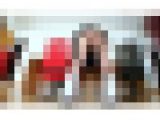 アダルト会社で衣装棚卸しのアルバイトをする優等生女子ちゃんのTバックを覗き見パンチラ