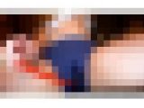 バレー部所属女子ちゃんのブルマ滲む綱紐オナニー