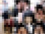スカートめくり31】食い込み白Pがモロ出し女学生9連めくり〜