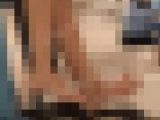 【フルHD動画】勉強中の女子大生のフラットパンプス脱ぎ13