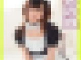 【女装子】メイクをしてメイド服を着た彼とアナルセックス