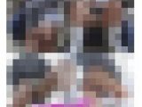 ルーズソックスJ.KはTバック巨尻のガードも緩い（2）M字開脚、ハイキック踏み活