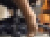リクスー女子のパンスト足事情 椅子の下のパンプス脱ぎ