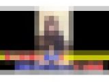 【個撮】巻き髪美女女装が静かにオナニーする動画