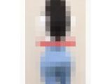 スキニーデニム👖職業モデルの高級エロ尻❤️脳汁と精子噴き出るド下品尻フリ！